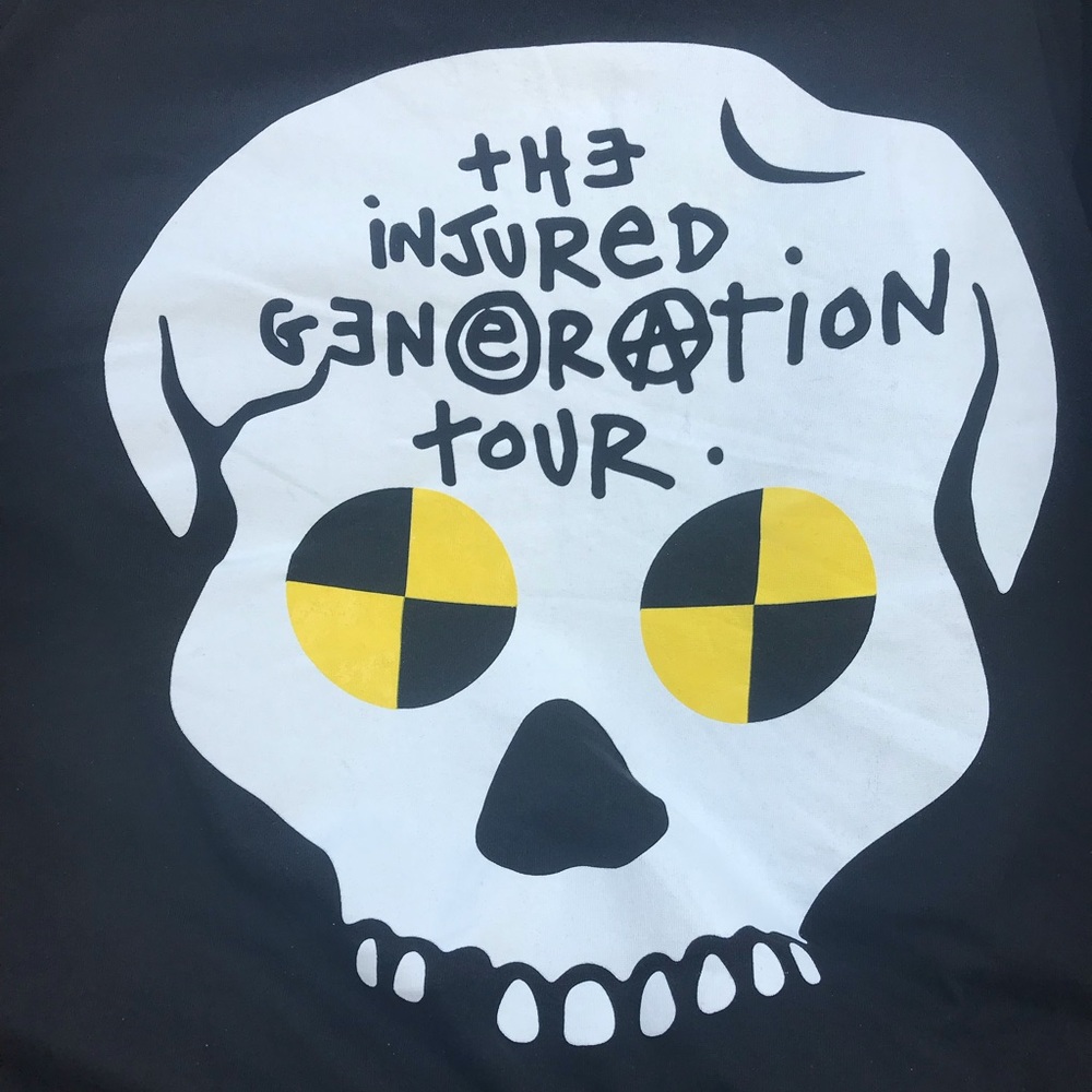 ASAP ROCKY INJURED GENERATION TOUR MERCH